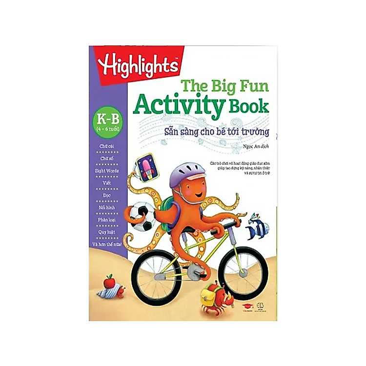 Big Fun Activity Book Kb – Sẵn Sàng Cho Bé Tới Trường (4-6 tuổi)