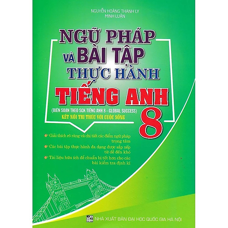 Ngữ Pháp Và Bài Tập Thực Hành Tiếng Anh 8 (Biên Soạn Theo Global Success - SGK Kết Nối)_HA