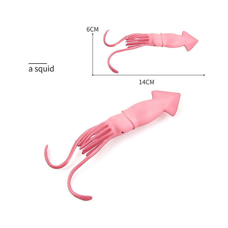 Bộ 12 đồ chơi Sinh vật Biển Chính hãng Giá rẻ - Hình ảnh 4