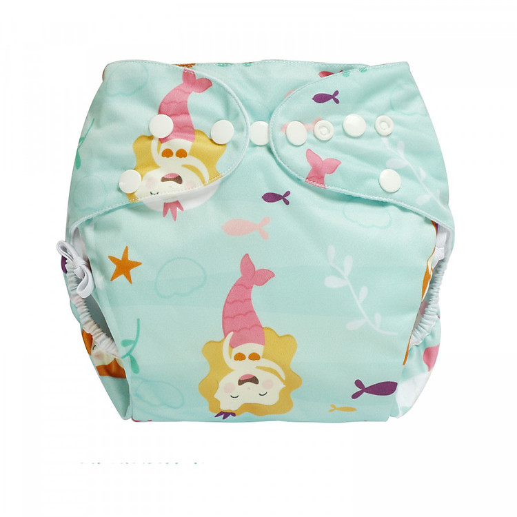 Bộ tã vải BabyCute ban Ngày Siêu chống tràn size S, M, L - Giao mẫu ngẫu nhiên