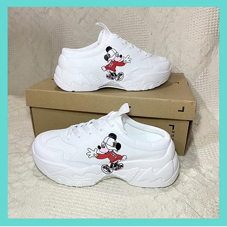 Giày sneaker nữ trắng/Giày thể thao giá rẻ hình ảnh thật, có sẵn tại Hà nội