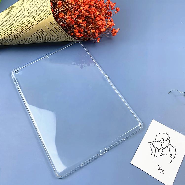 Ốp Lưng Silicone dẻo trong suốt cho iPad Gen 7/ New 2019 10.2 inch Protective Case - Hàng nhập khẩu