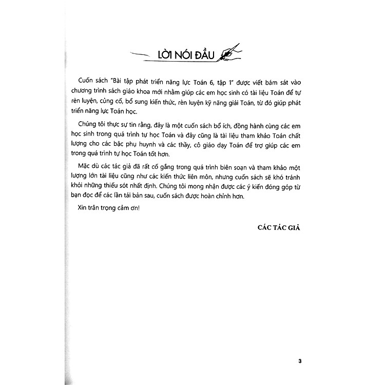 Bài Tập Phát Triển Năng Lực Toán 6 - Tập 1 - Ảnh 5