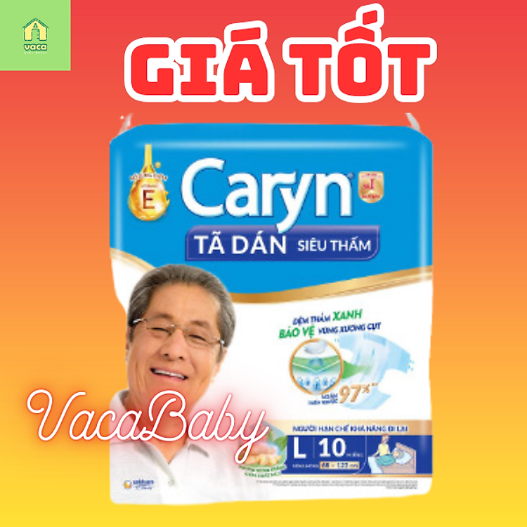 Tã dán người già Caryn L10 Chính hãng Giá rẻ