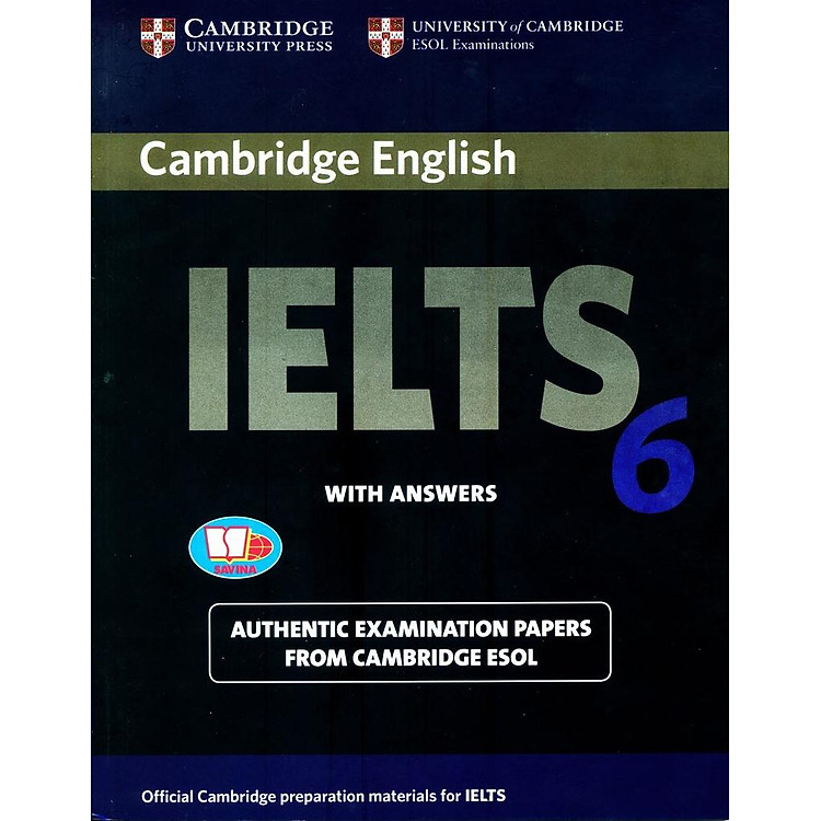 Sách - Cambridge Ielts With Answers (Savina) Lẻ tùy chọn