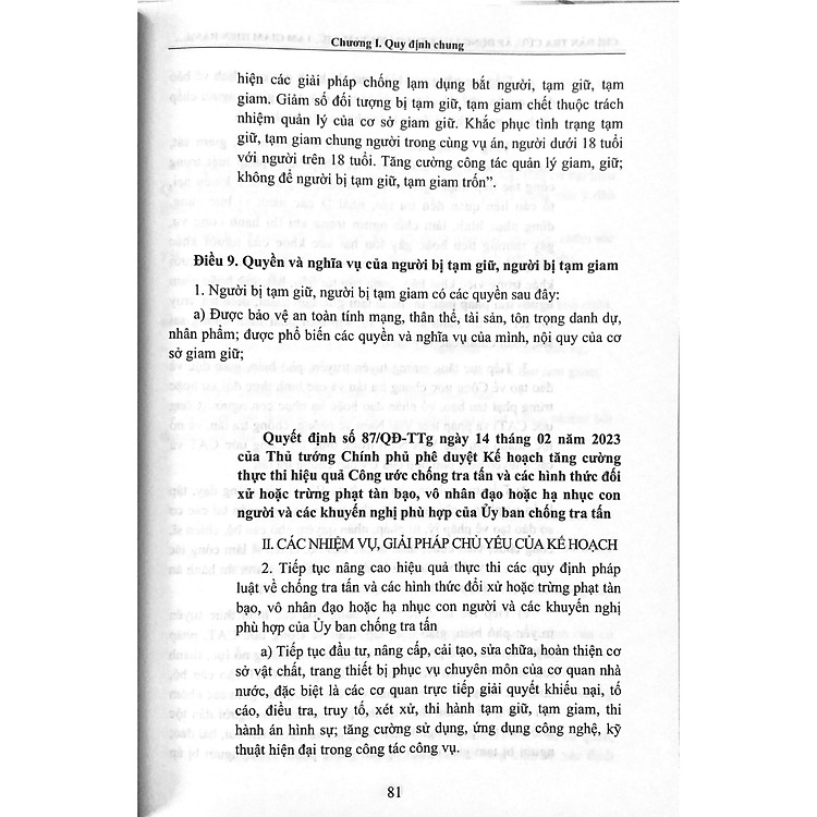 Chỉ dẫn tra cứu, áp dụng luật thi hành tạm giữ, tạm giam hiện hành - Ảnh 2