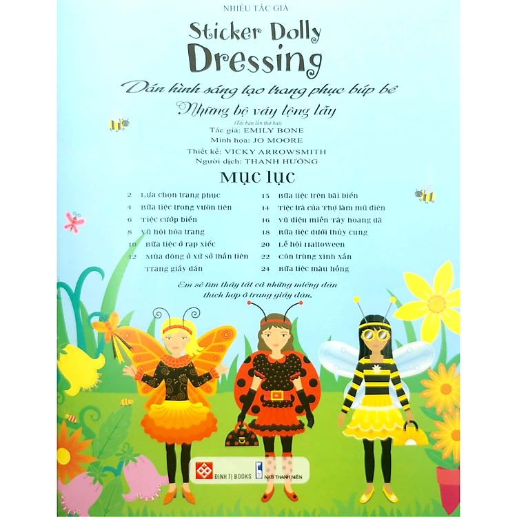 Dán Hình Sáng Tạo Trang Phục Búp Bê - Ảnh 3