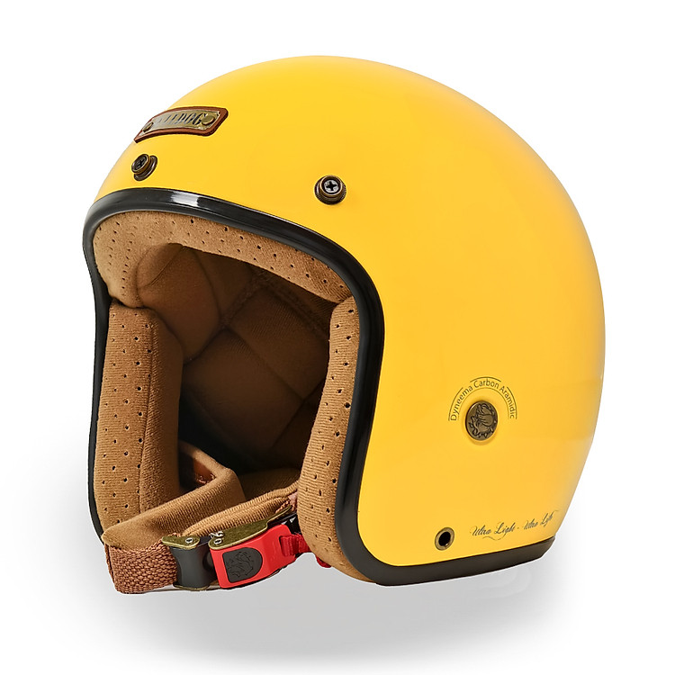 MŨ BẢO HIỂM 3/4 BULLDOG HELI SỢI THUỶ TINH (FIBERGLASS) - GARA20