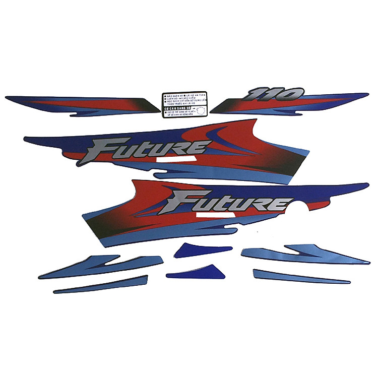 Bộ tem xe Future 1