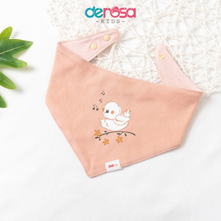 Khăn Yếm Tam Giác DEROSA KIDS Cotton Chính hãng Ưu đãi