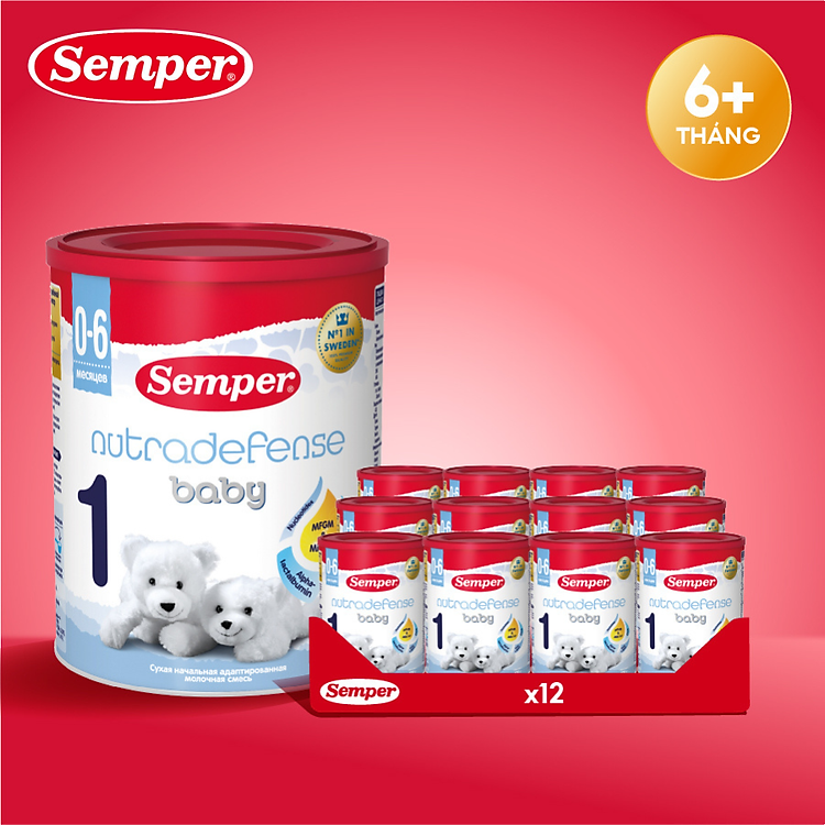 Sữa bột Semper Nutradefense Baby 1 400g Chính hãng Giá rẻ