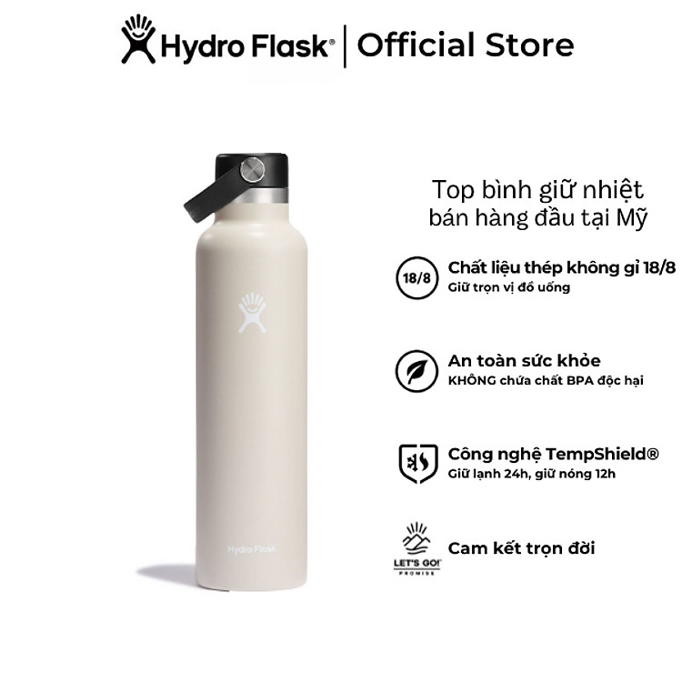 Bình giữ nhiệt Hydro Flask 18 OZ Standard Flex Cap - Hàng chính hãng(Season 2024)