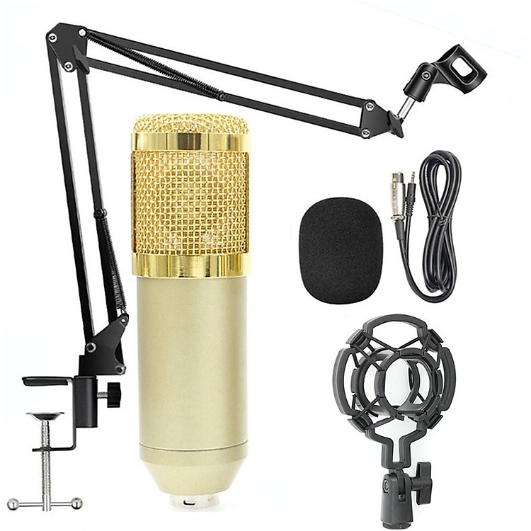 Bộ Micro Thu Âm Chuyên Nghiệp (BM900, Chân kẹp NB-35)