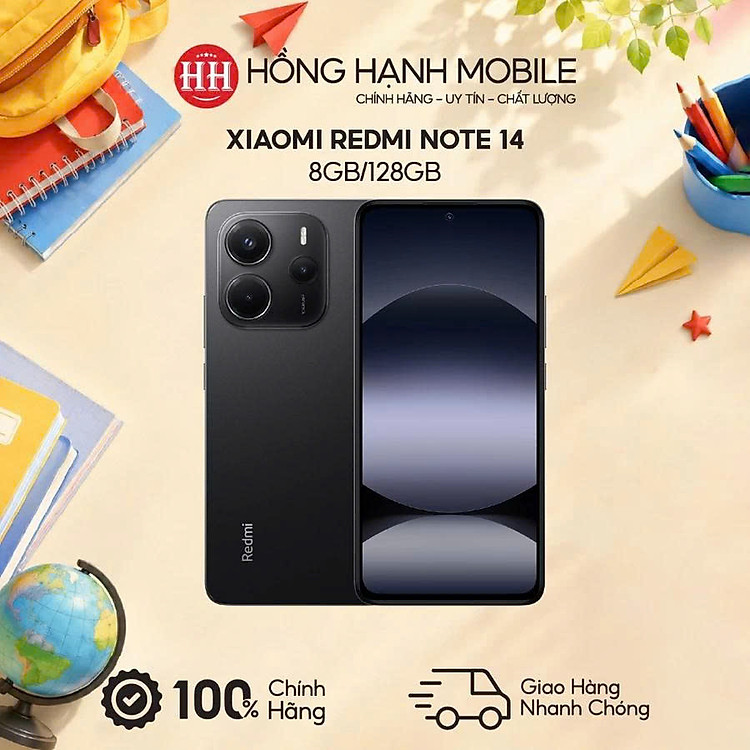 Điện Thoại Xiaomi Redmi Note 14 8GB/128GB - Hàng Chính Hãng