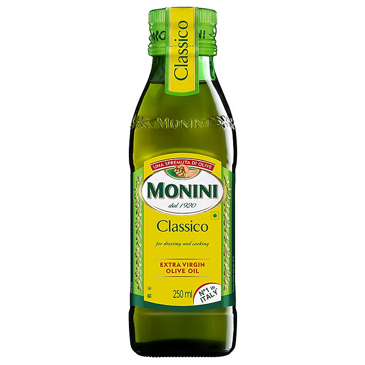 Dầu Olive Extra Virgin Monini 250ml - Nhập Khẩu Ý | Monini Classico Extra Virgin Olive Oil 250ml
