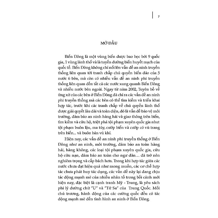 An Ninh Phi Truyền Thống Ở Biển Đông - Cơ Hội Và Vấn Đề Đặt Ra Đối Với Việt Nam - Ảnh 5