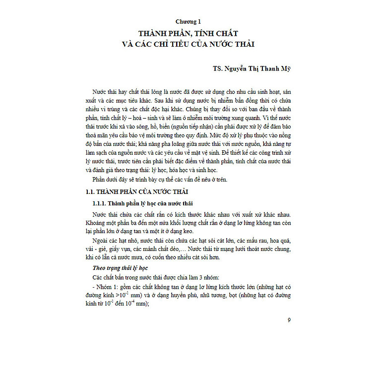 Xử Lý Nước Thải (Tập 1) - Ảnh 3