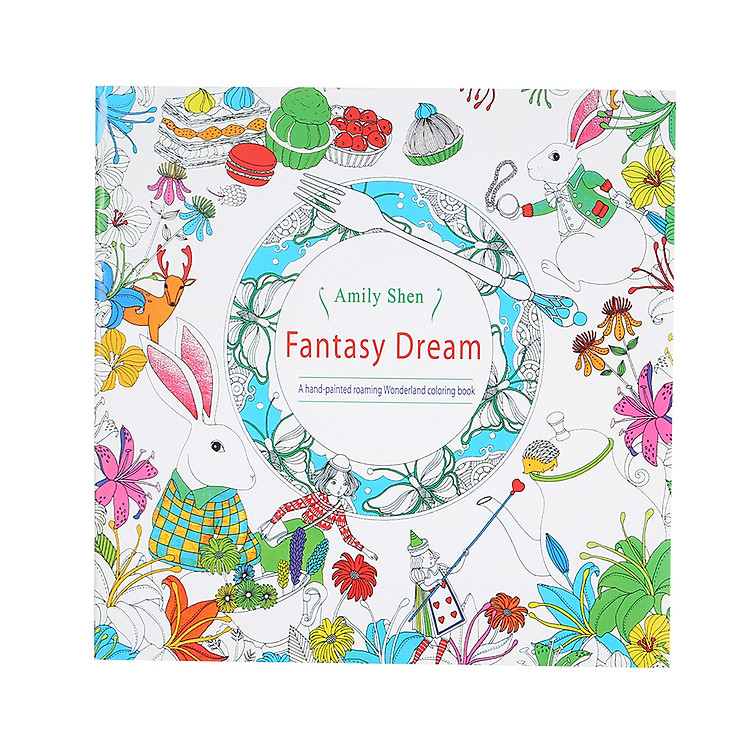 Sách Tranh Tô Màu Giảm Stress Cho Trẻ Em Và Người Lớn (24 Trang)