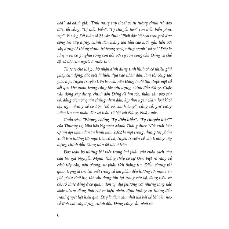 Phòng, Chống "Tự Chuyển Biến", "Tự Chuyển Hóa - Ảnh 4