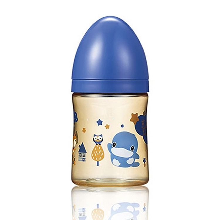 BÌNH SỮA CỔ RỘNG BẰNG NHỰA PPSU KUKU KU5856 - 160ML