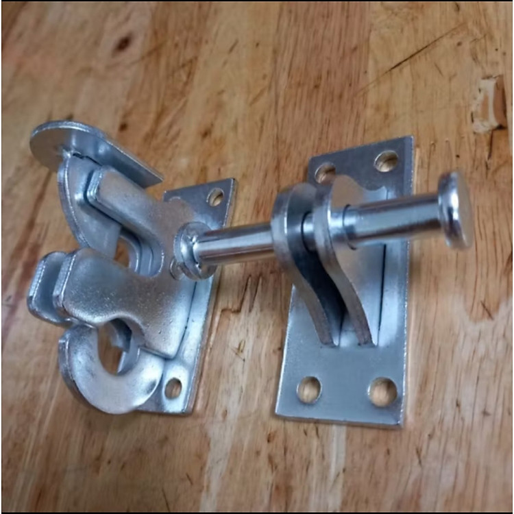 CHỐT TỰ ĐỘNG CHỐT KHÓA CỬA THÔNG MINH LOẠI MẠ KẼM VÀ INOX DẦY CHẤT LƯỢNG