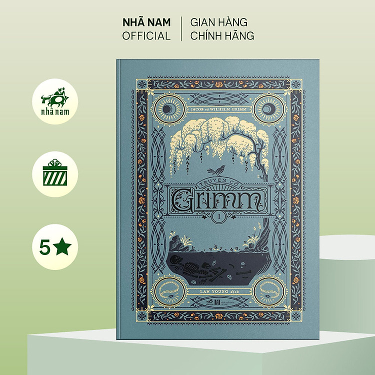 Sách - Bộ Truyện cổ Grimm (02 cuốn) (Bìa cứng) - Nhã Nam Official