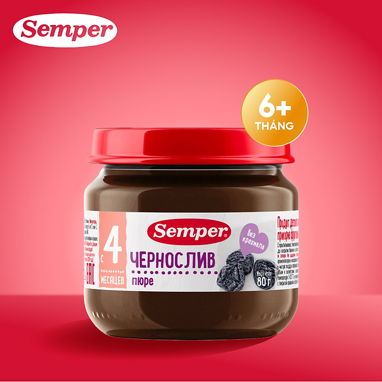 Tham Khảo tại ConCung: Dinh dưỡng ăn dặm mận đen Semper 80g , nhận ngay nhiều Ưu đãi