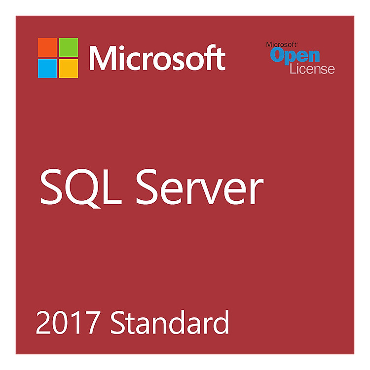 Phần mềm SQLSvrStdCore 2017 SNGL OLP 2Lic NL CoreLic Qlfd - Hàng chính hãng