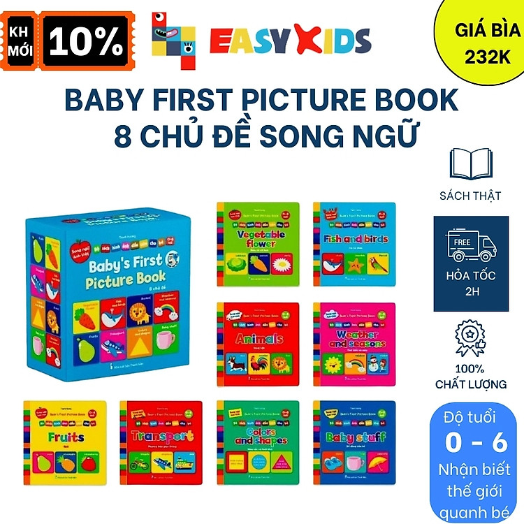 Baby First Picture Book – Song Ngữ Anh Việt