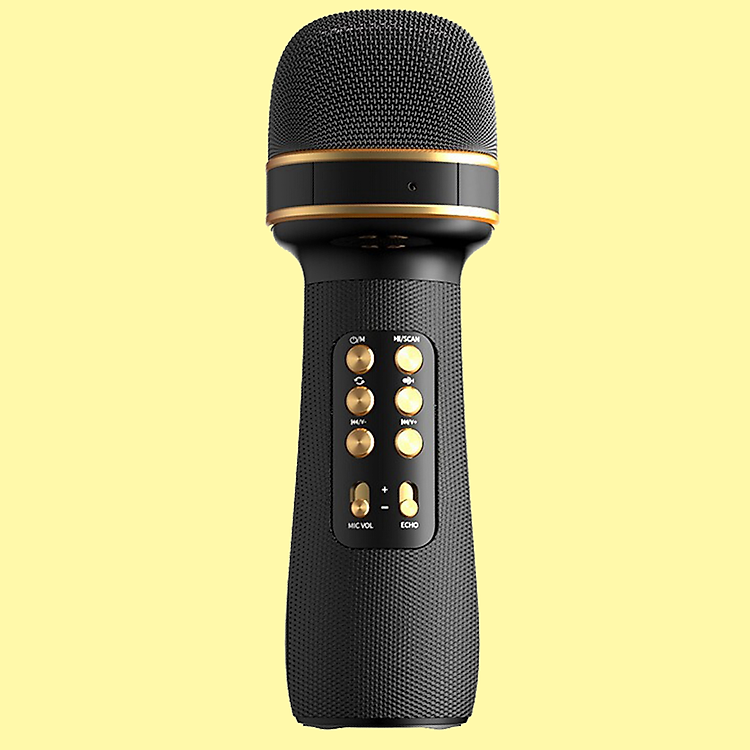 Micro karaoke Bluetooth kèm Loa 3 trong 1 Hàng chính hãng
