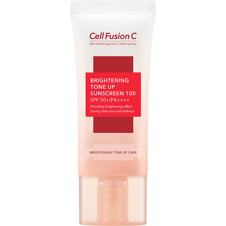Combo 2 Kem Chống Nắng Dưỡng Trắng Nâng Tone Da Cell Fusion C Brightening Tone Up Sunscreen 100 SPF50+/ PA ++++ 35ml