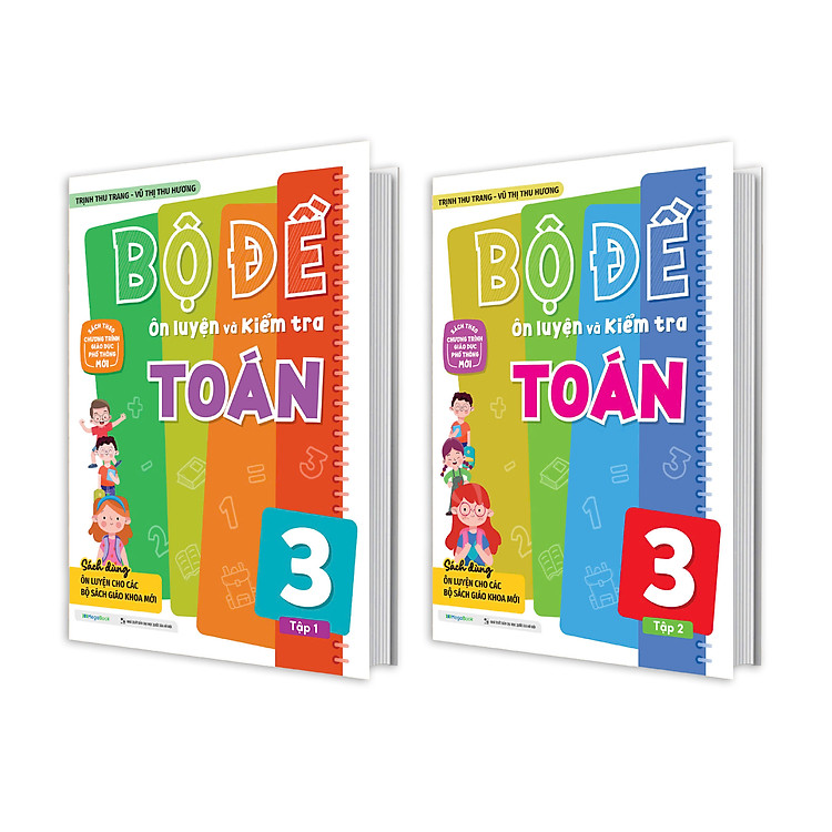 Bộ đề ôn luyện và kiểm tra Toán lớp 3 (2 Tập)