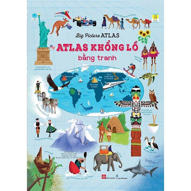 Sách Big Picture Atlas - Atlas Khổng Lồ Bằng Tranh