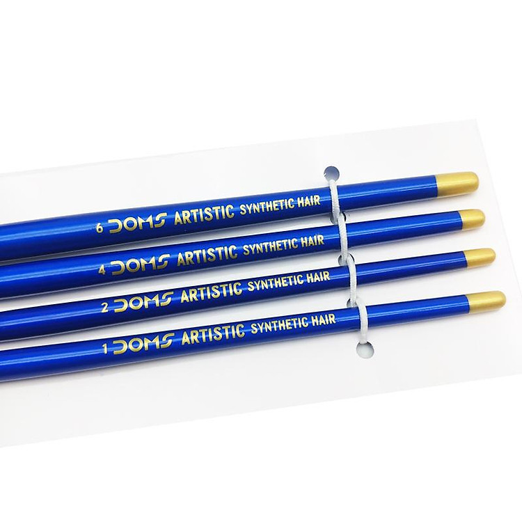 Bộ Cọ Vẽ Đầu Dẹp DOMS Artistic 8063 (4 cây) - Ảnh 4