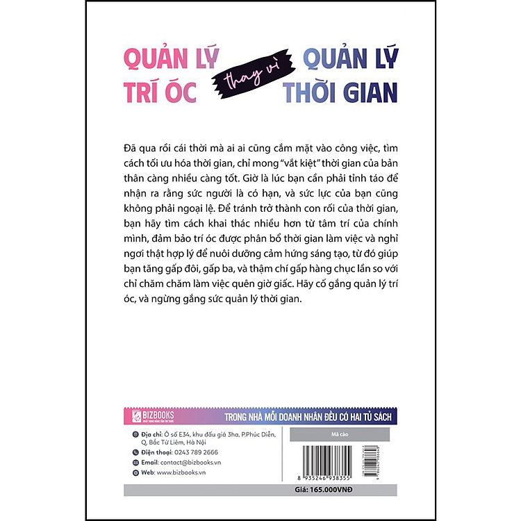 Quản Lý Trí Óc Thay Vì Quản Lý Thời Gian - Ảnh 2