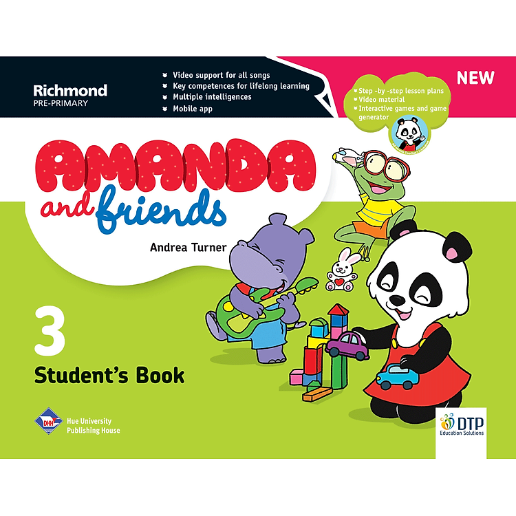 New Amanda & Friends Student’s Book Level 3