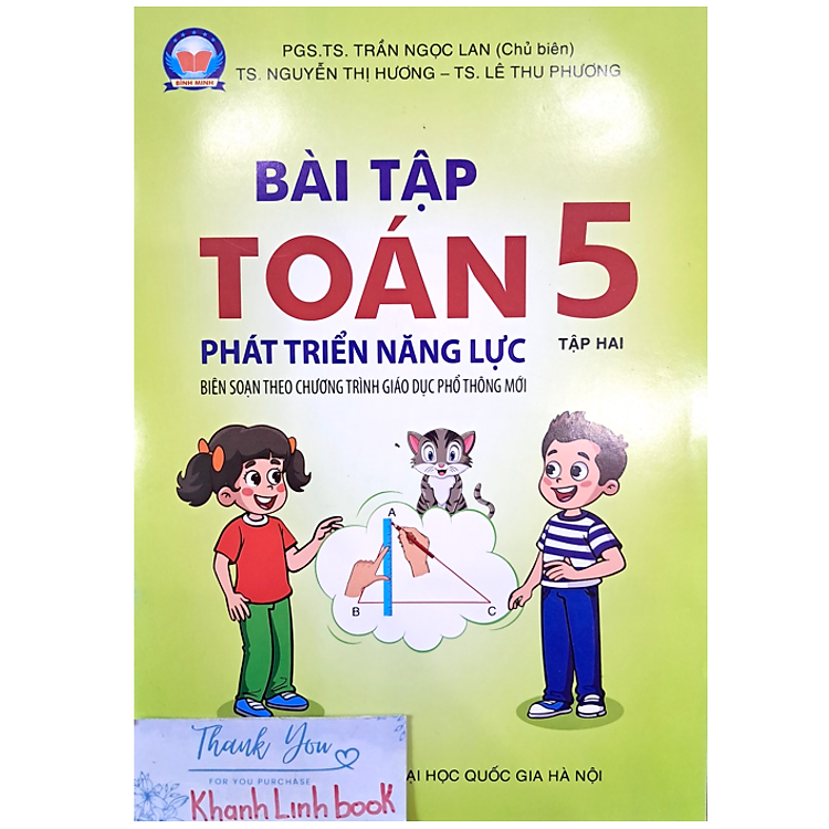 Bài Tập Toán 5 Phát Triển Năng Lực – Tập 2 (Cánh Diều)