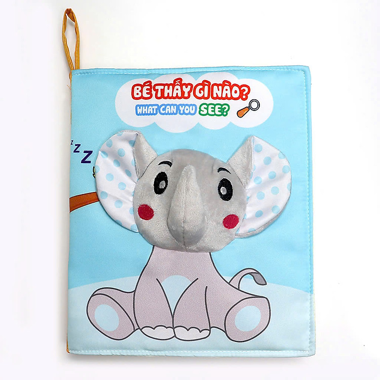 Sách vải Bé thấy gì nào? - Pipovietnam Chính hãng Giá rẻ - Hình ảnh 2