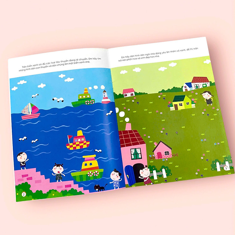 Sticker Thần Kỳ Phát Triển Chỉ Số CQ - Sáng Tạo - Dành cho trẻ 2-4 tuổi - Ảnh 2