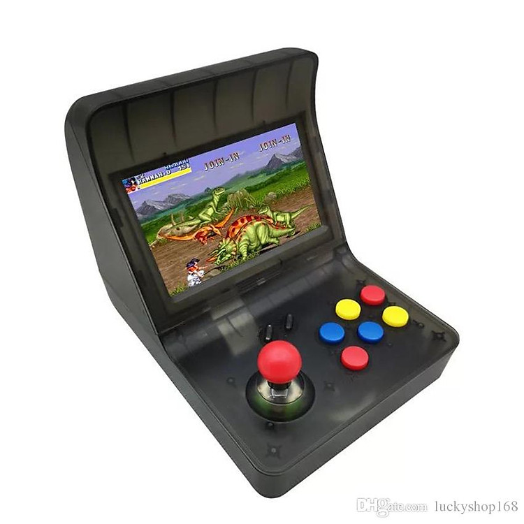 Máy game thùng cầm tay 3000 trò tích hợp kèm 2 tay bấm