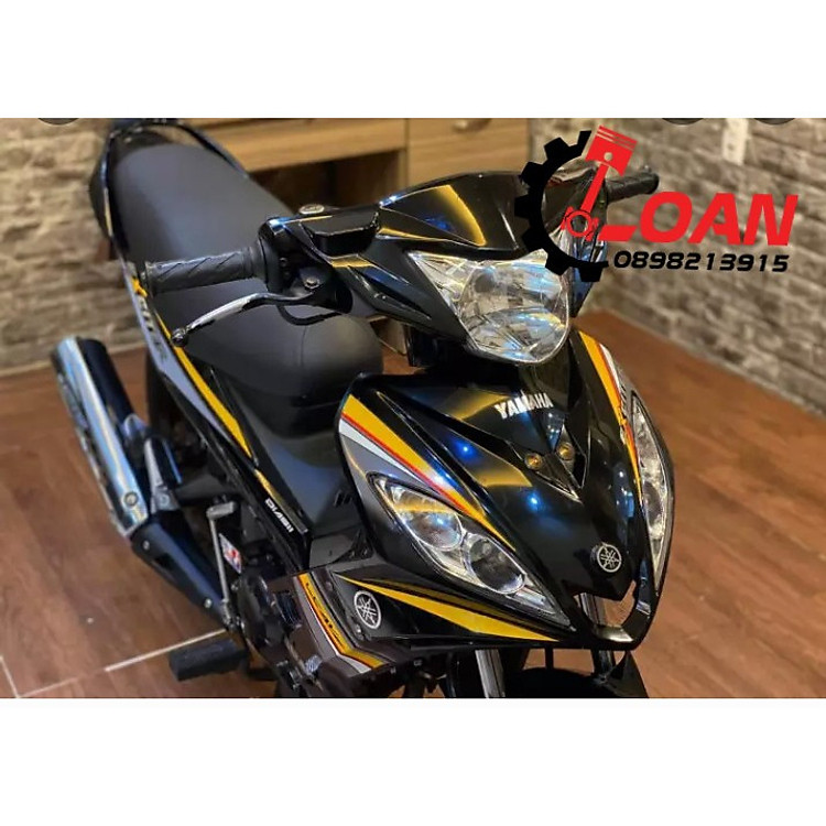 DÀN ÁO DÀNH CHO XE YAMAHA EXCITER 2010 MÀU ĐEN