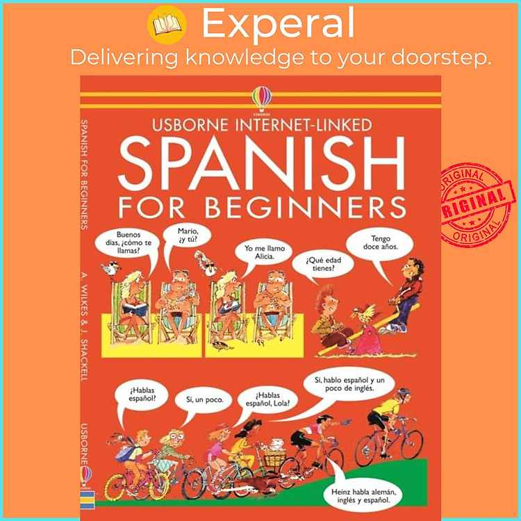 Sách - Spanish for Beginners by John Shackell (UK edition, paperback)