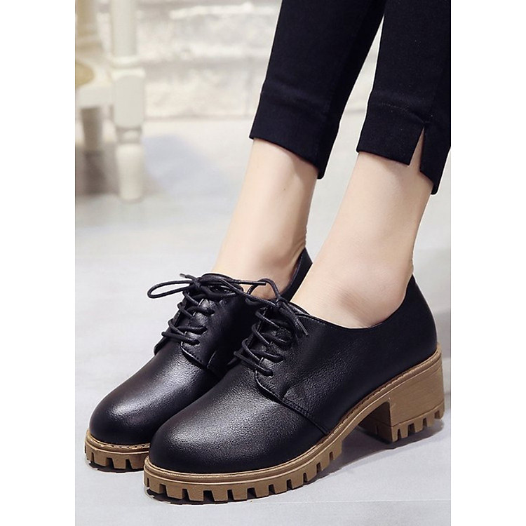 Giày boot nữ oxford HIỆN ĐẠI- TRẺ TRUNG GBN2801