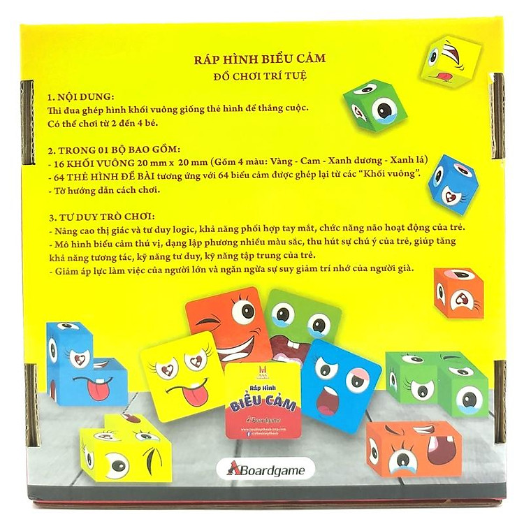 Trò Chơi Ráp Hình Biểu Cảm LHT Chính hãng Tiết kiệm - Hình ảnh 4