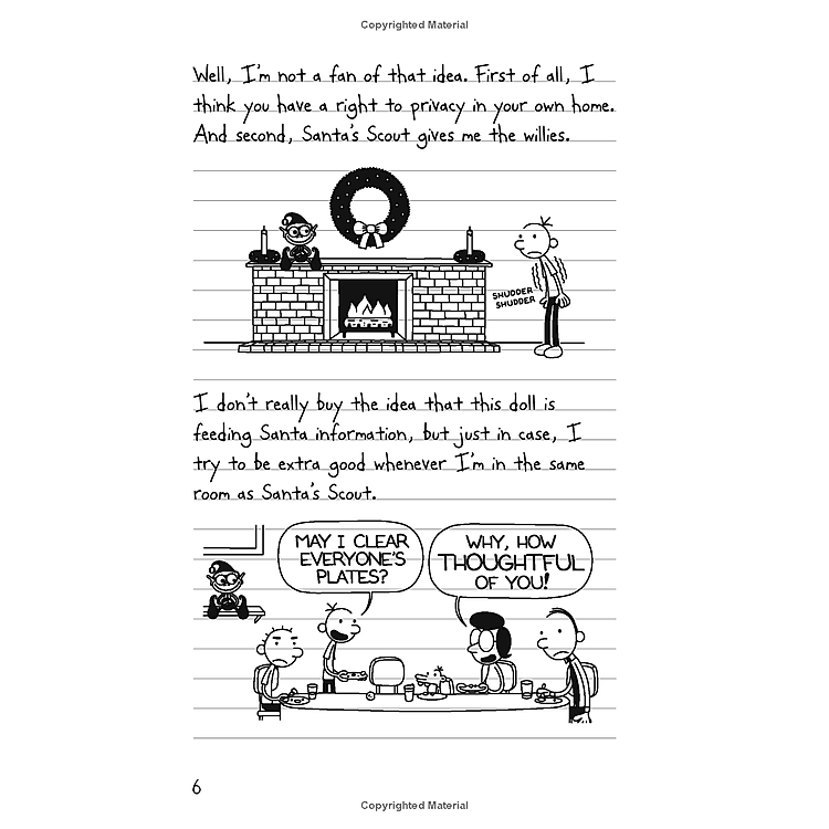 Truyện Thiếu Nhi Tiếng Anh - Diary of a Wimpy Kid 06: Cabin Fever - Ảnh 3