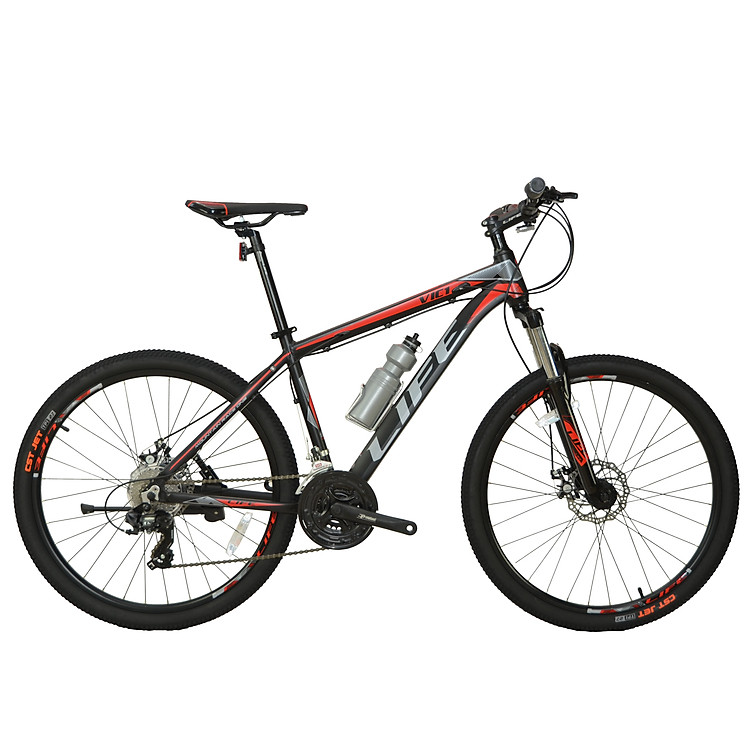 Xe Đạp Thể Thao MTB TAIWAN LIFE VIC 1, Khung Xe Hợp Kim Nhôm, Dây Cáp Đi Âm Khung, Groupset SHIMANO TOURNEY 24 Tốc Độ, Phuộc Có Khóa Hành Trình