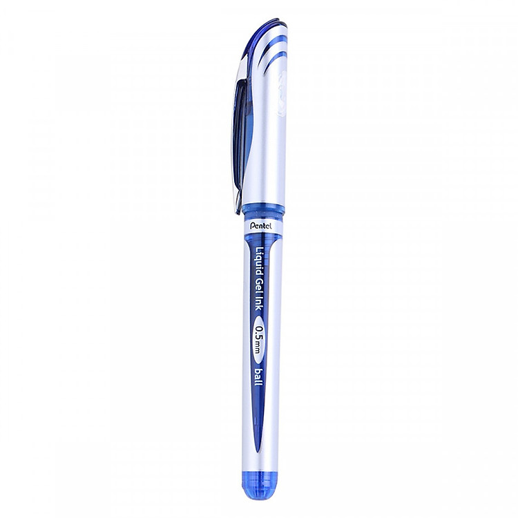 Bộ Bút Ký Mực Gel Pentel Xanh BLN55 (0.5mm)