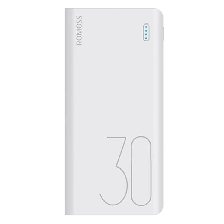 Pin Sạc Dự Phòng Romoss Sense 8 30000mAh (Trắng) - Hàng Nhập Khẩu