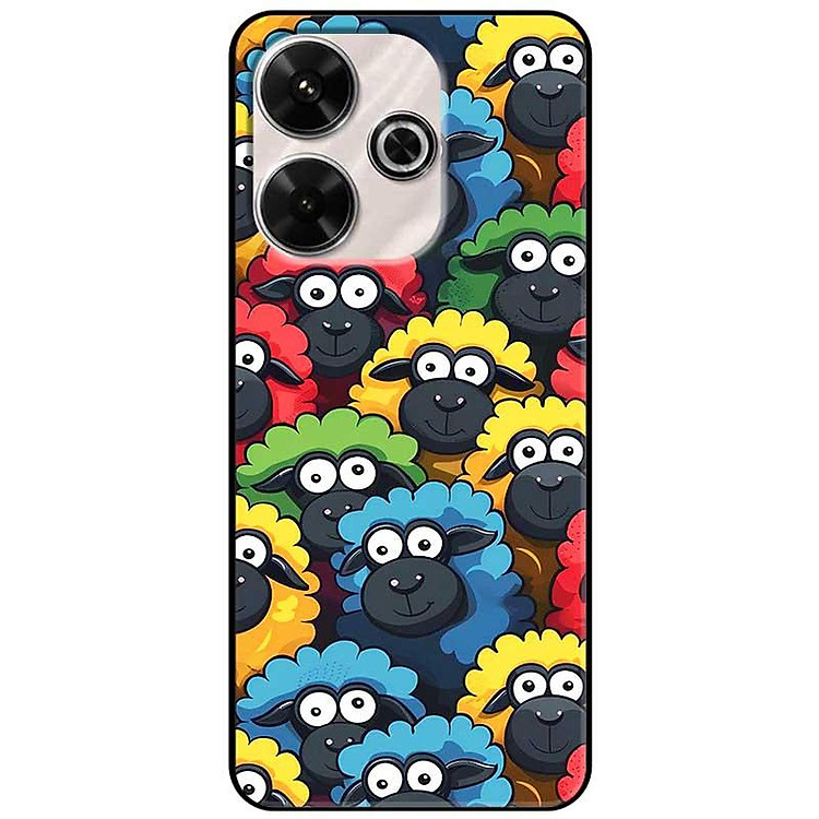 Ốp lưng Redmi 9T - 13C - 13 4G - Redmi Note 13 4G - Note 13 Pro 4G - Note 13 Pro 5G - Họa Tiết Cừu - Hàng Chính Hãng