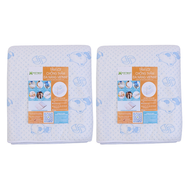 Combo 2 Tấm Lót Chống Thấm VIETMAT Chính hãng Tiết kiệm